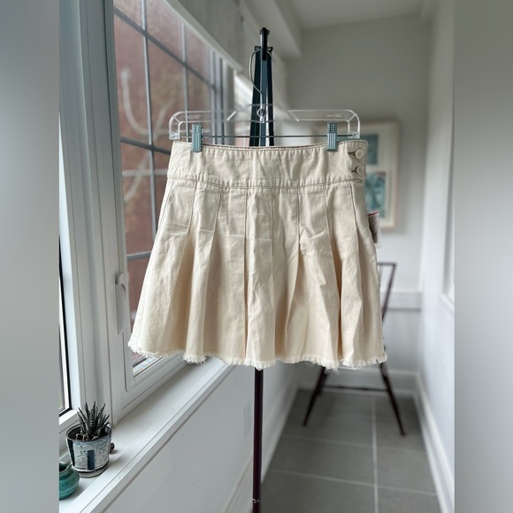 *brand new* Pleated mini skirt, FreePeople - Picture 2 of 7